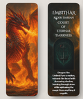Embithar Dragonbound Bookmarks — The Court of Gilded Iron