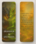 Brannor & Sylthana Soul Bond Dragonbound Bookmarks — The Court of Gilded Iron